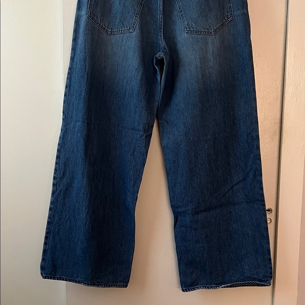 Madewell High Rise Super Wide Leg Jeans - Picture 7 of 8